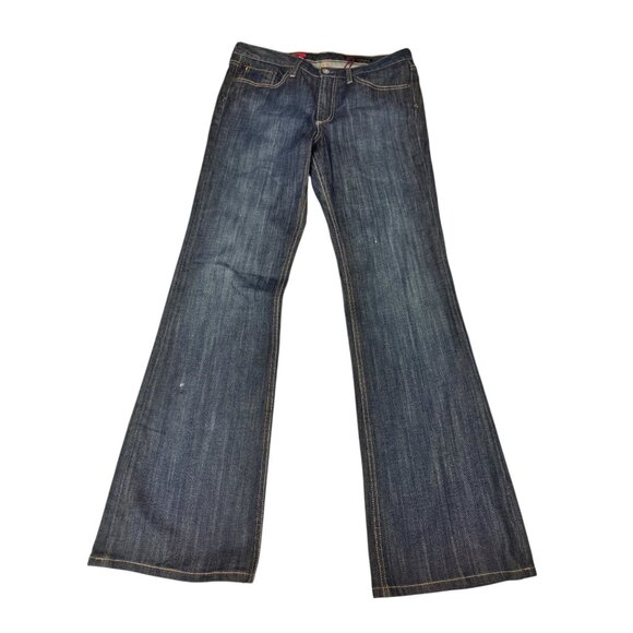 AG Adriano Goldschmied The Elite Womens Bootcut Jeans Size 28 Dark Wash Cotton D - Picture 1 of 8